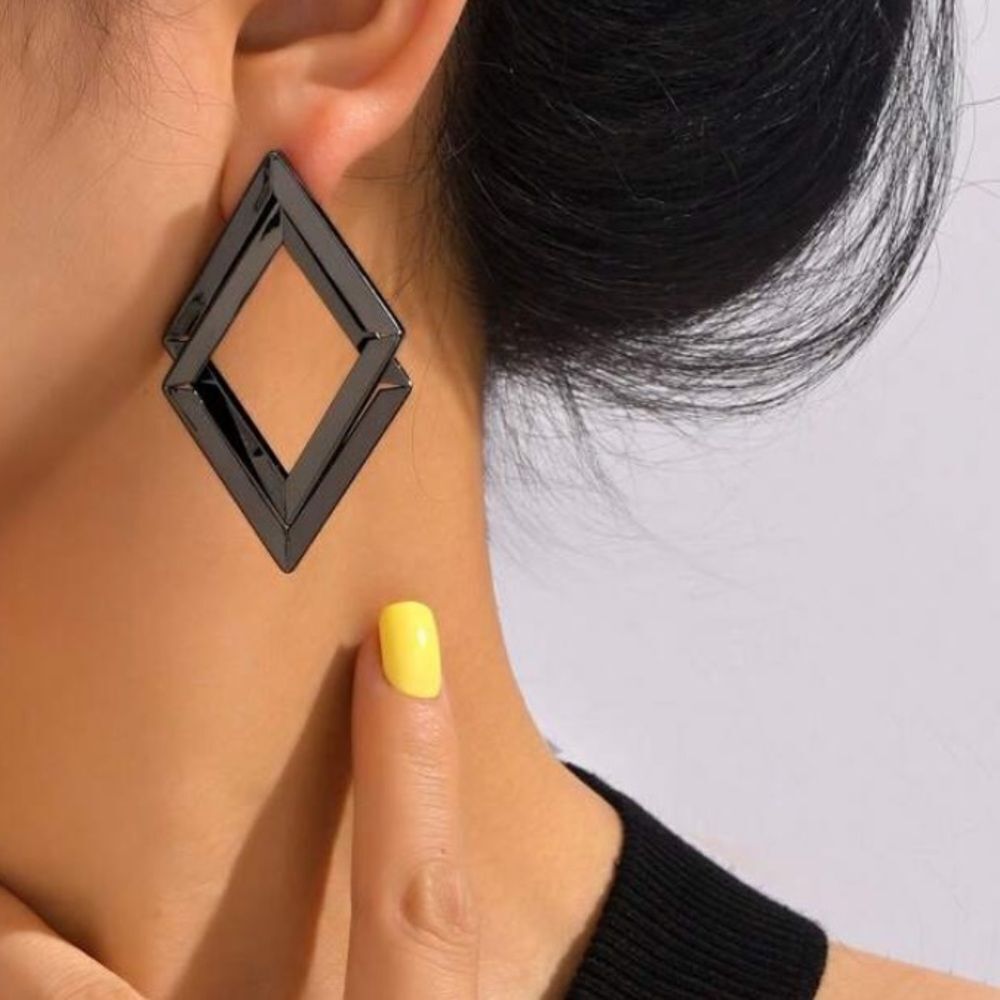 3for$20 Geometric Asymmetrical Square Exaggerated Women Earrings